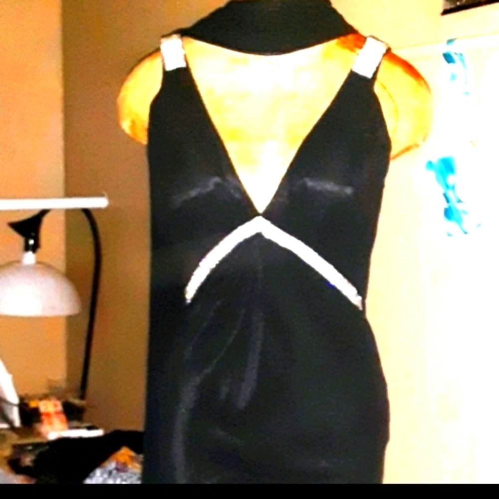 Black formal gown